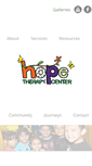 Mobile Screenshot of hopetherapyrgv.com